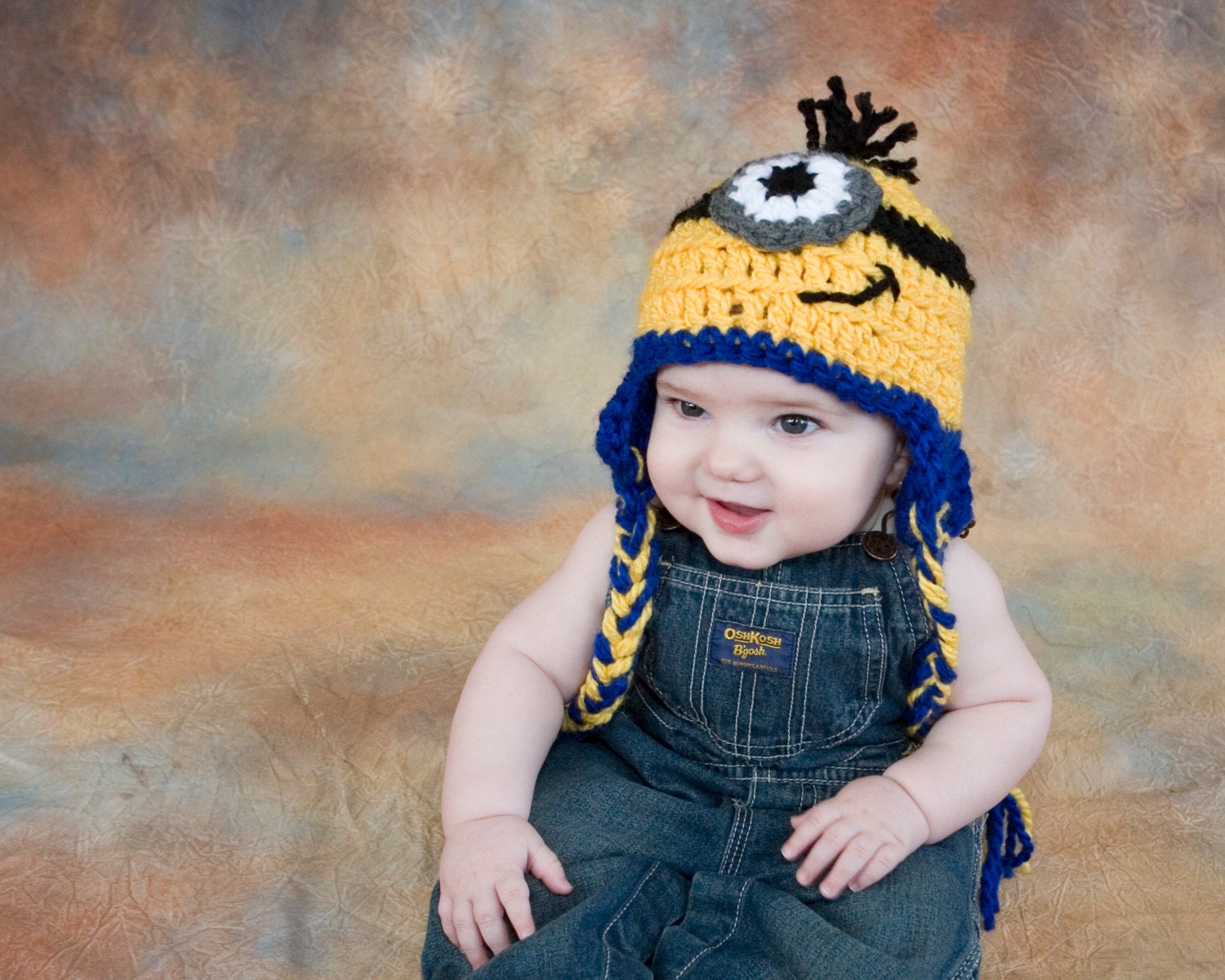 Minion Baby Hat Crochet Pattern Despicable Me by TheTwistedK