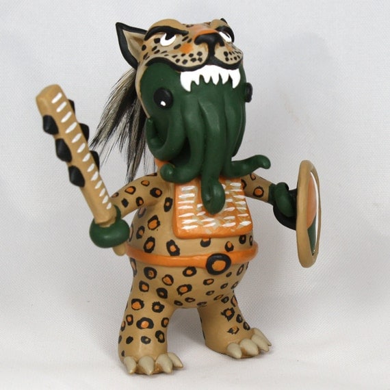 porcelain jaguar figurine