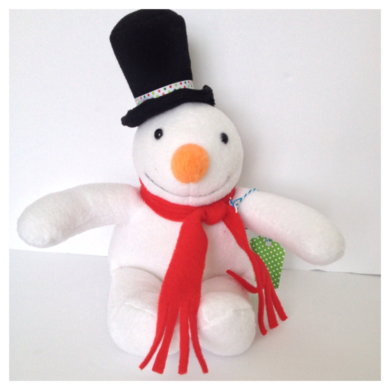 Plush Snowman - Flurry - LittleLuckies2