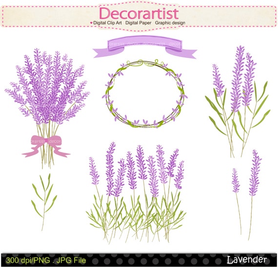 clipart lavender flowers - photo #19