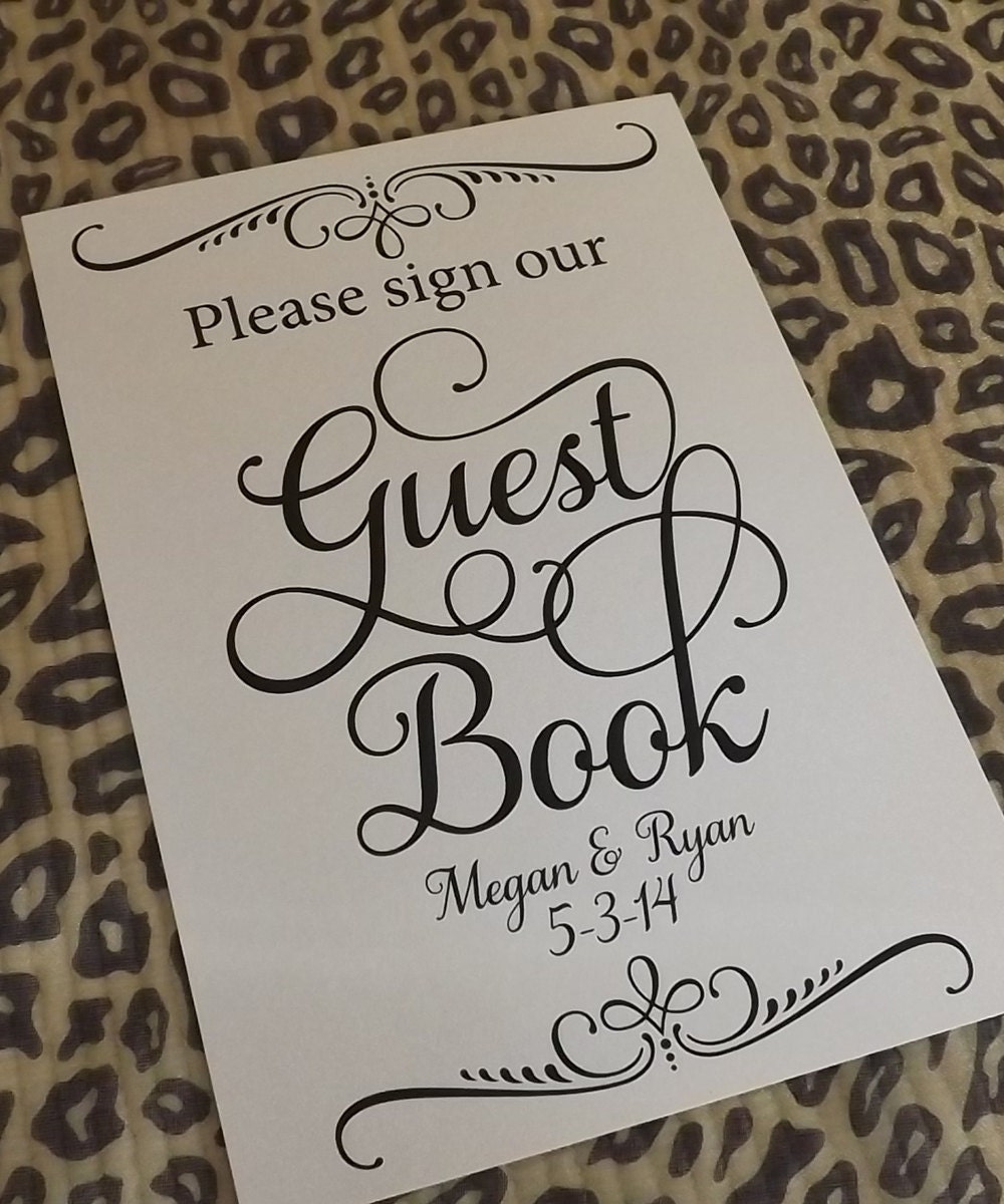 Guest Book Please Sign, Rustic wedding guest book, Puzzle Guest Book (size 8x 10) Modern Wedding, Beach Guest Book, Alternative Guest Book