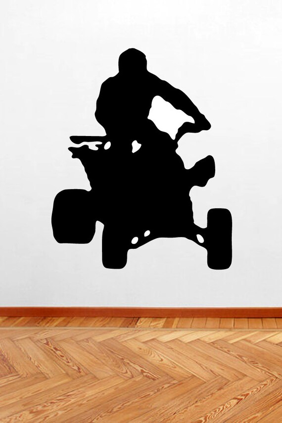 Four Wheeler Sports Vinyl Wall Decals by SweetumsSignatures