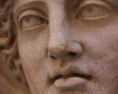 Italian Fine Art Photograph No. 9378. 8x10 Luxury Print Rome Italy Goddess Statue Sculpture Marble Shabby Chic Weathered Feminine Roman Girl - AndreaHoag