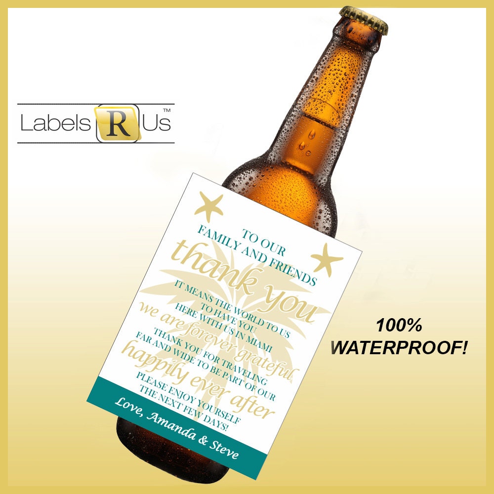 12 Wedding Beer Bottle Labels - Beer Labels - Custom Beer Bottle Labels - Personalized Beer Label - Waterproof Beer Labels Il_570xn