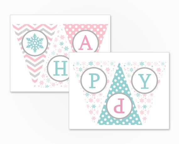 Printable Snowflake Banner | unavailable listing on etsy Printable Snowflake Banner | unavailable listing on etsy