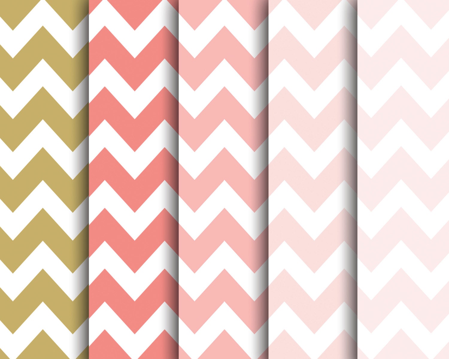 INSTANT DOWNLOAD // Modern Photography Backgrounds // Patterned Digital Paper Pack // Sweet Chevron // 5 pieces // jpeg files // 300 DPI Il_570xn