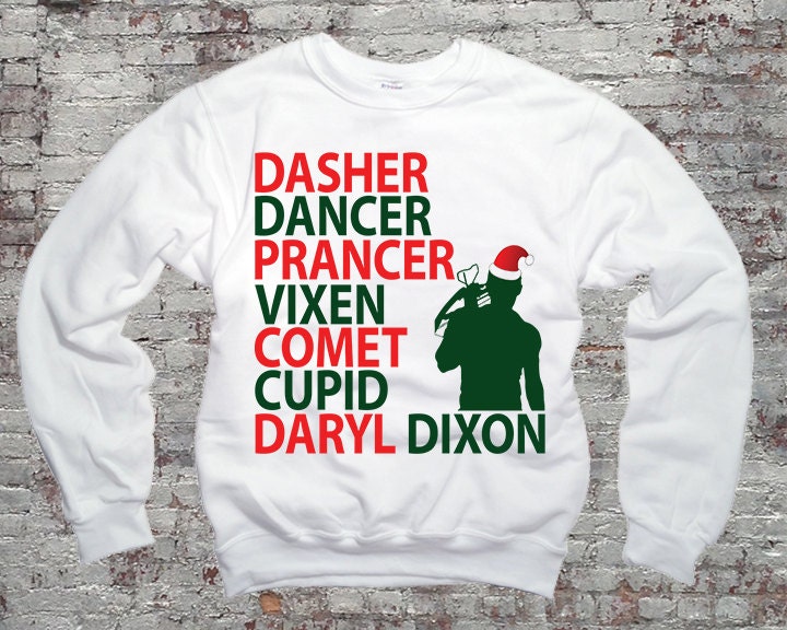 reindeer names sweatshirt