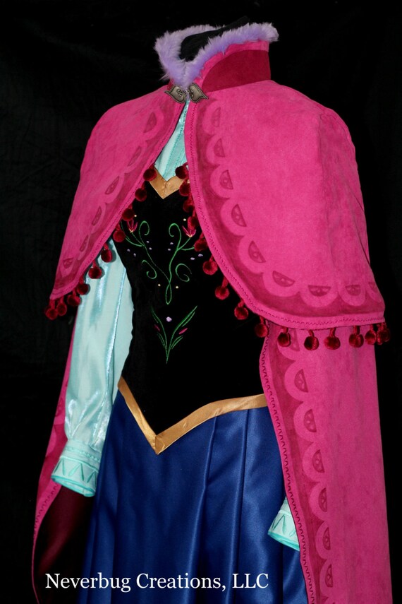 anna frozen 2 cloak