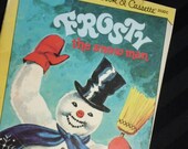 Frosty the Snow Man by Anne North Bedford and pictures by Corinne Malvern vintage 1972 Disneyland Little Golden Book and Cassette BOOK ONLY