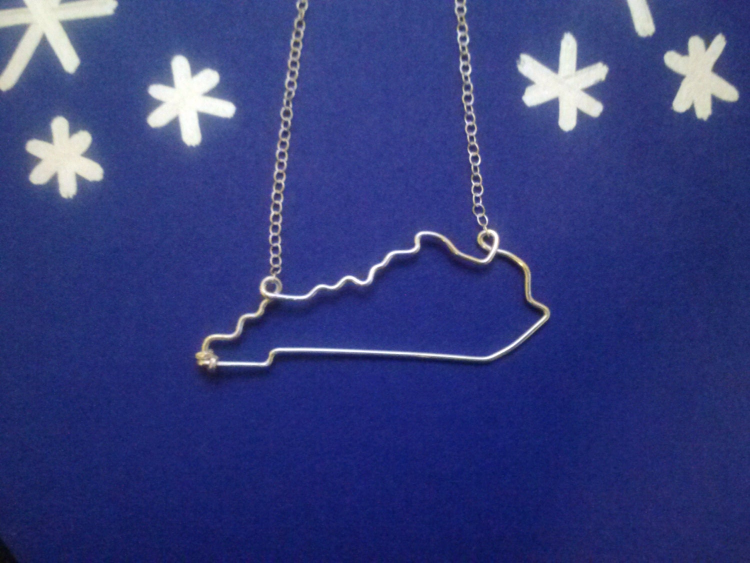 Kentucky State Necklace