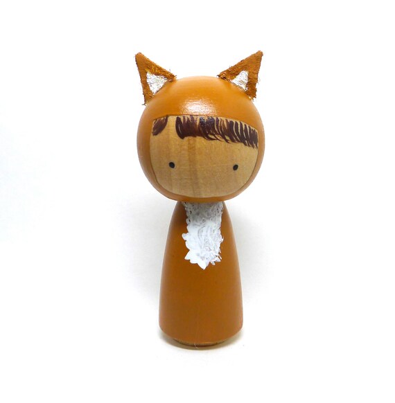 fox peg doll