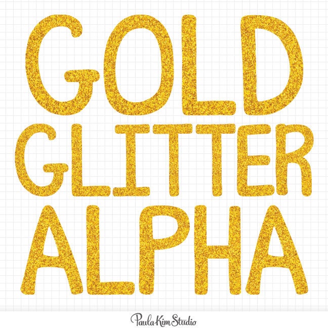 free glitter alphabet clipart - photo #50