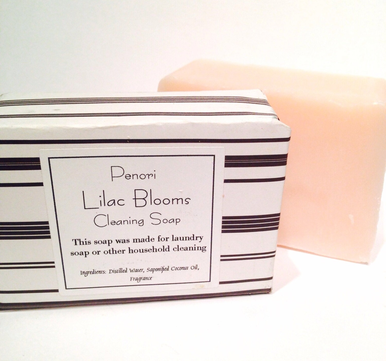 Cleaning Bar Soap - Laundry and Home - Lilac Blooms - Penori