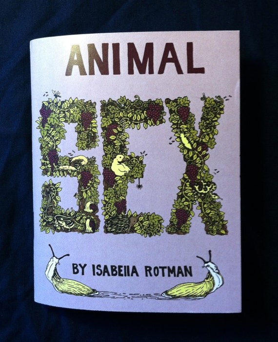 Items similar to Animal Sex comic book by Isabella Rotman on Etsy