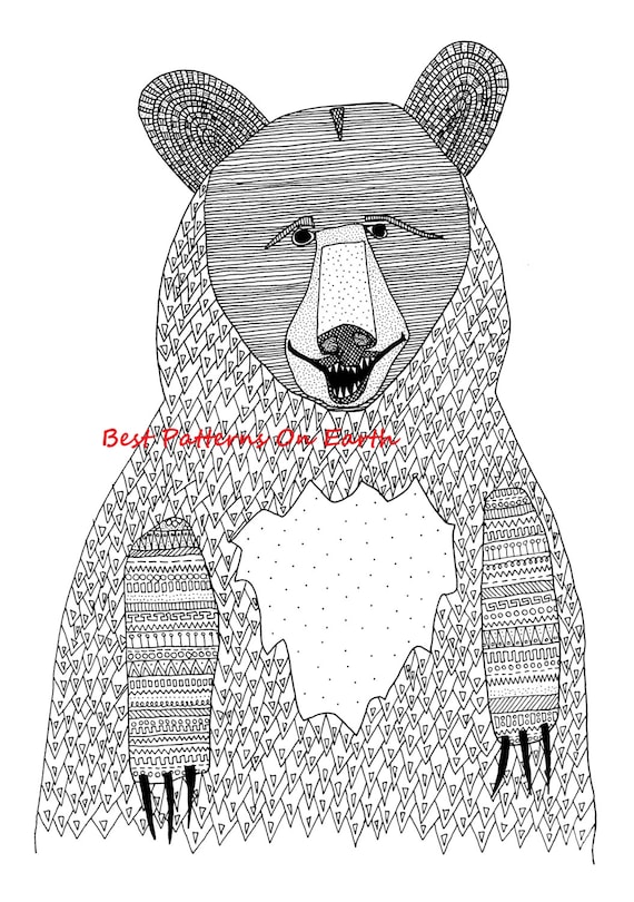 zen coloring animals pages - photo #41