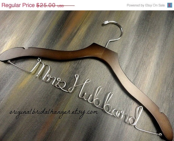 20% Off Sale Personalized Bridal Hangers Personalized Hangers Wedding Dress Hangers Bridal Accessories Wedding Coat Hangers Bride Hangers P