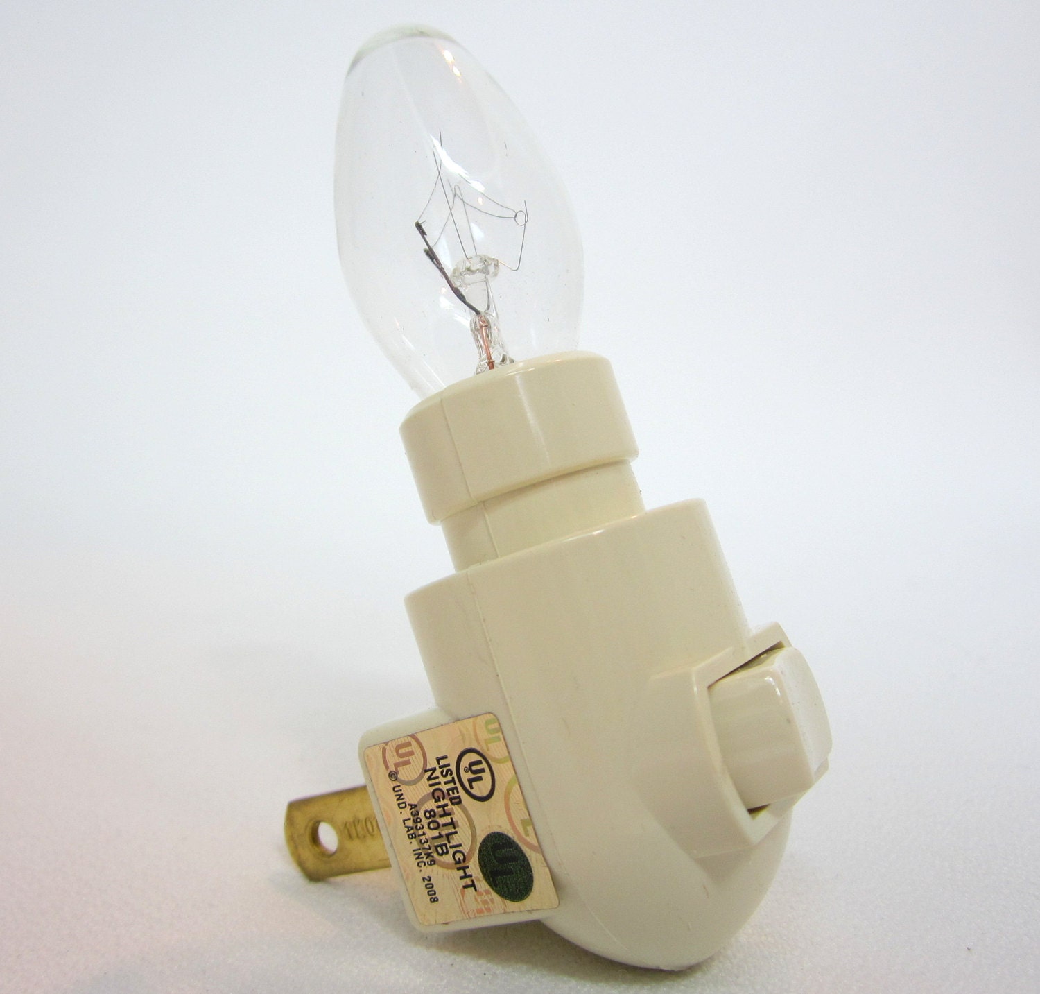 Night Light Bases 3PC w Toggle Switch in by beachgrasscottage