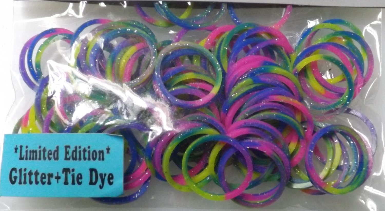 Loom Rubber Bands glitter for Rainbow Loom by AttisTreasures