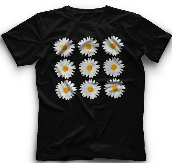 black daisy shirt