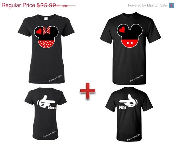 mickey mouse shirts for couples