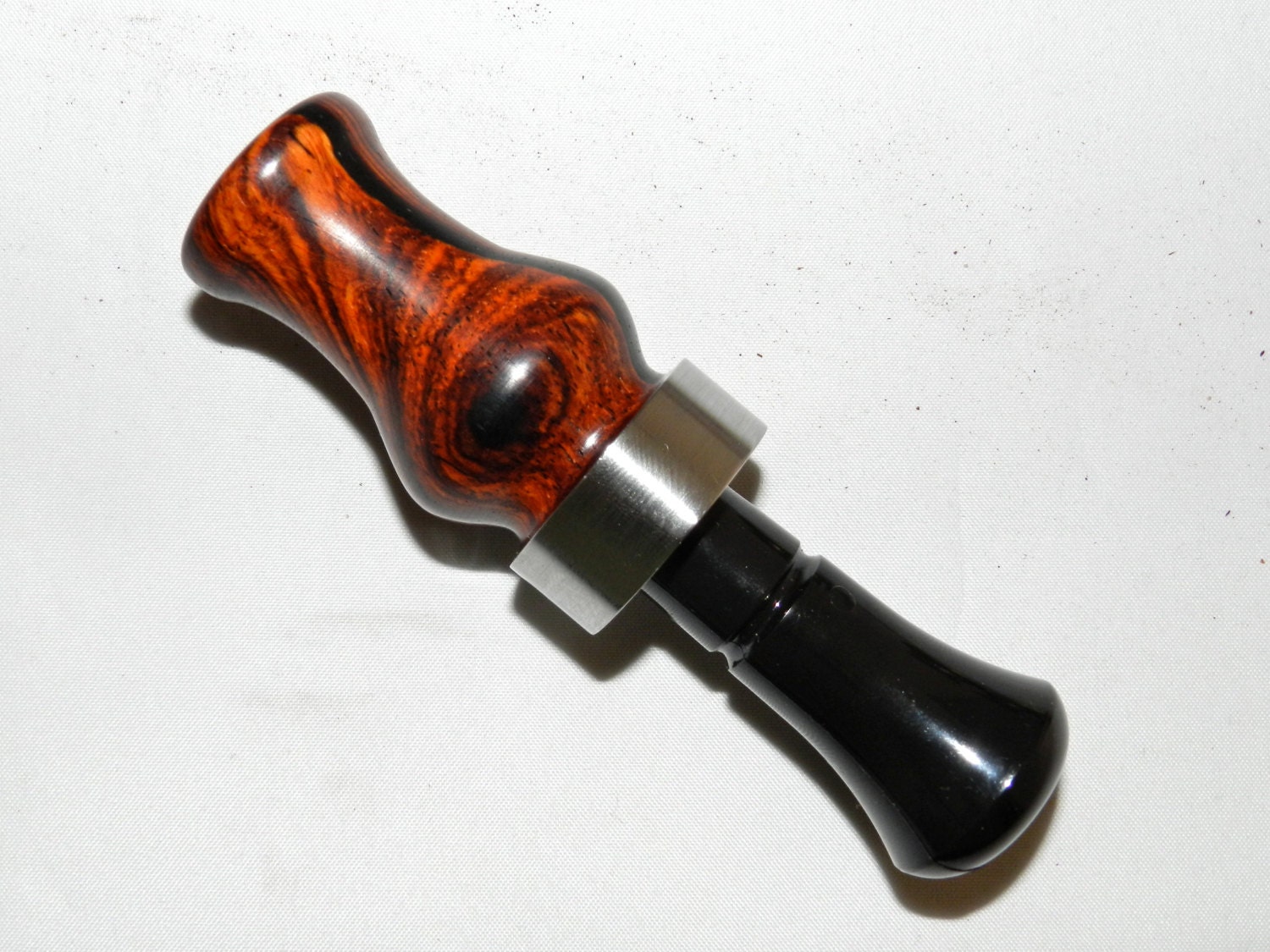 NEW Hand Turned Cocobolo Duck Call With by AllintheFamilyGifts