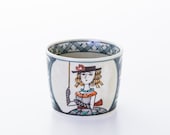 ARITA-YAKI Jiki Japanese traditional Porcelain Tea Cup made in JAPAN - MOTTOJAPAN