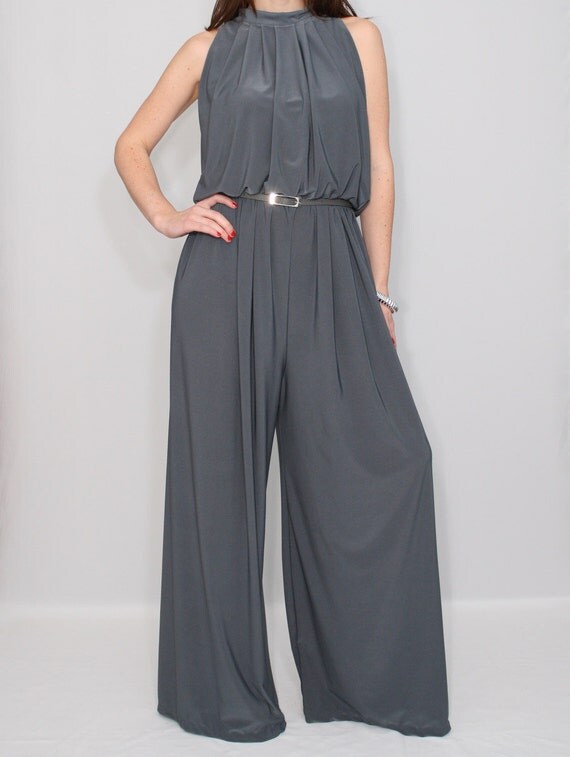 gray palazzo pants