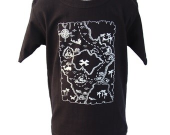 treasure map shirt