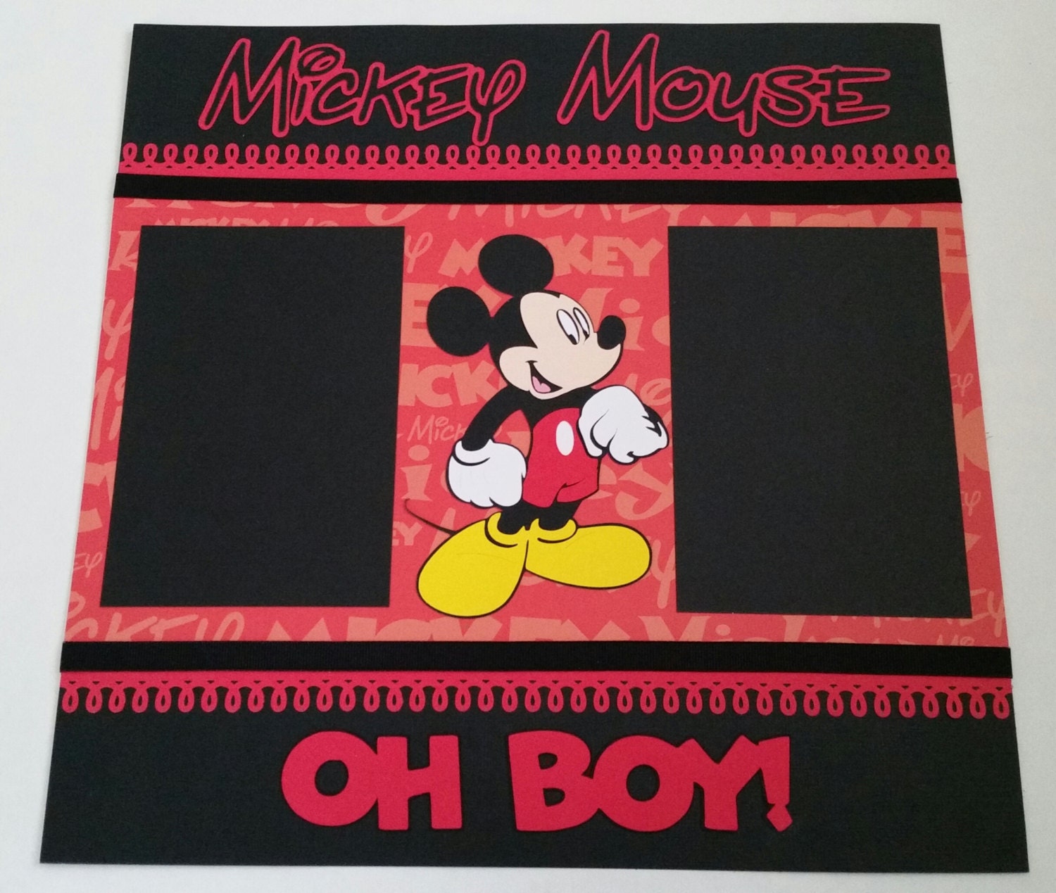 Mickey Mouse Layout