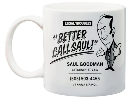 Breaking Bad Better Call Saul Coffee Mug By Mugbros On Etsy