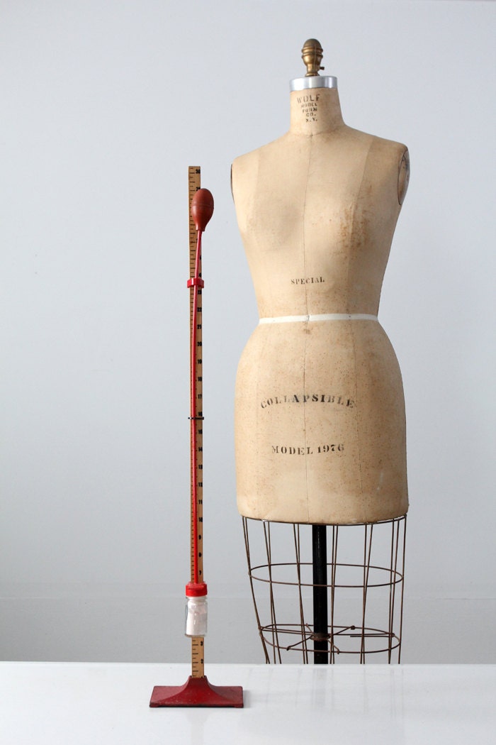 vintage hem marker W.H. Collins chalk hem marker sewing by 86home