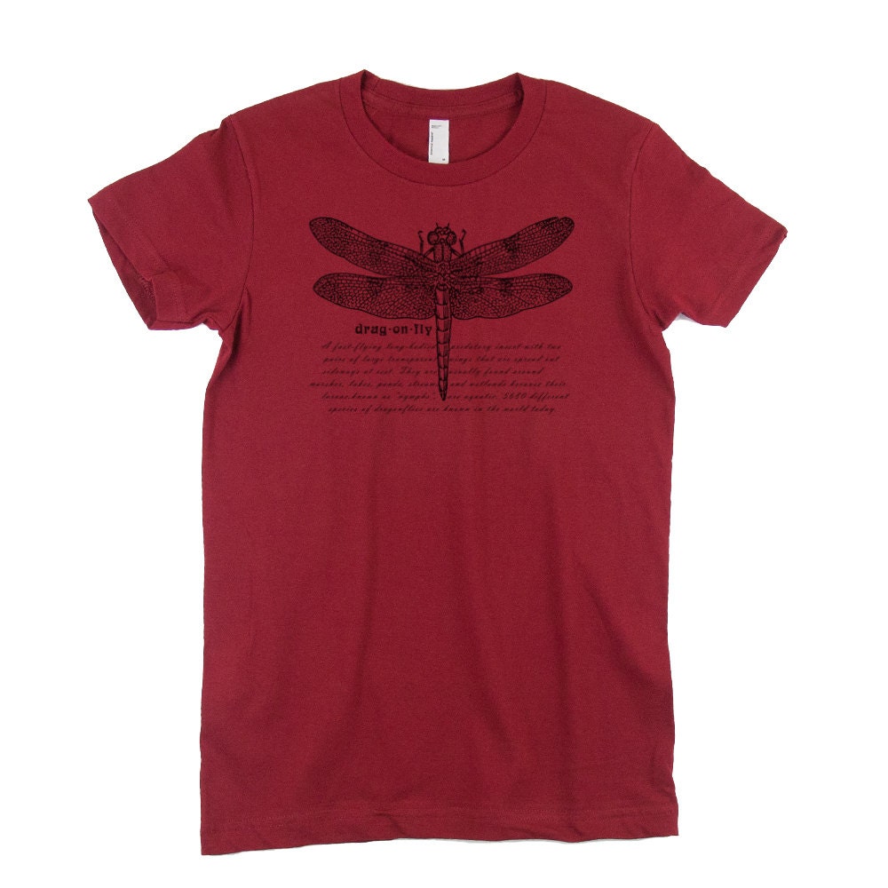 women's dragonfly t shirt