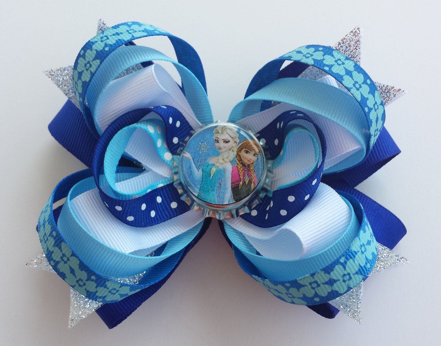 Disney Frozen Inspired Hair Bow Frozen Hair Bow Princess