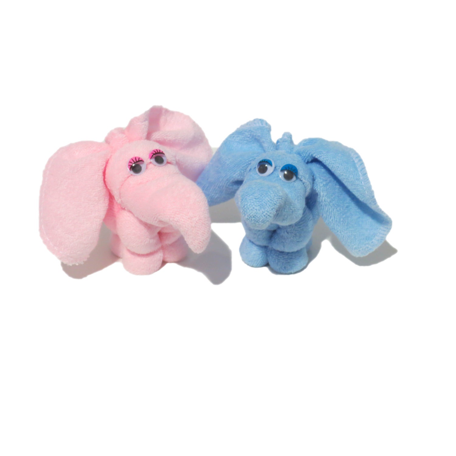 Items similar to CYBER SALE Washcloth Elephant Baby Shower Favors