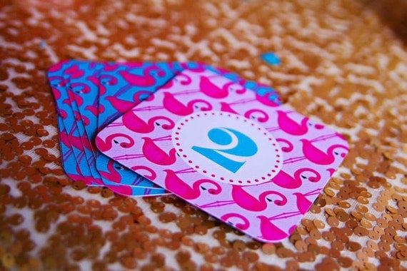 50 custom printed paper coasters Il_570xn