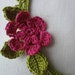 Crochet Pdf Pattern Springflower Necklace Crochted Necklace