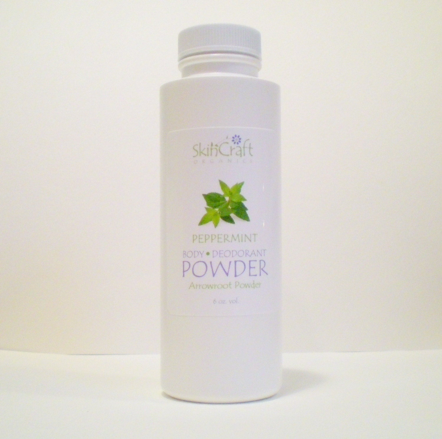 Powder Deodorant Peppermint Body Powder by