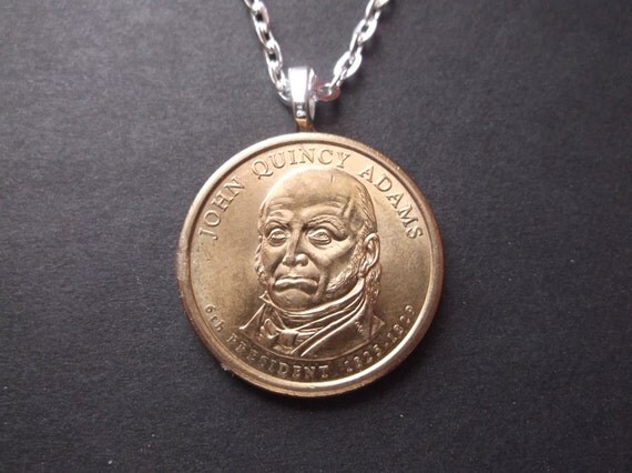 John Quincy Adams United States Gold Colored Dollar by MistyGem