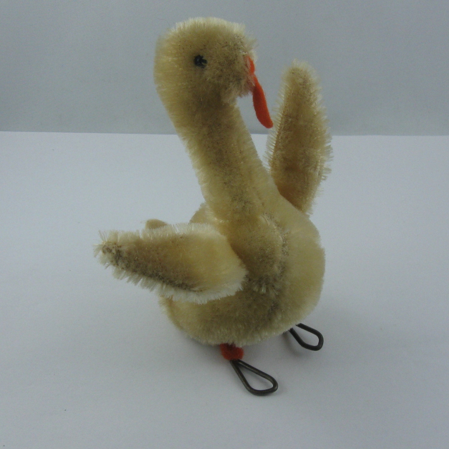 white goose stuffed animal