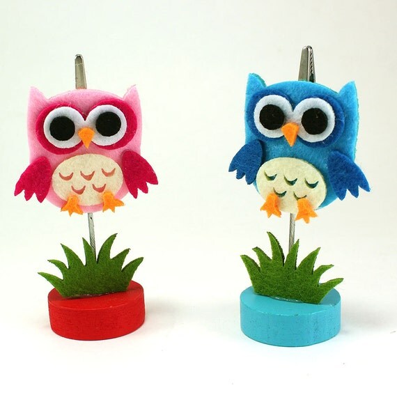 Owl Invitation Clip Stand (pack of 1 piece) Il_570xn