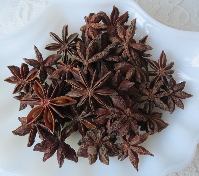 Anise Star Pods Wildharvested Organic 1 ounce by DazeyMaeTreasures