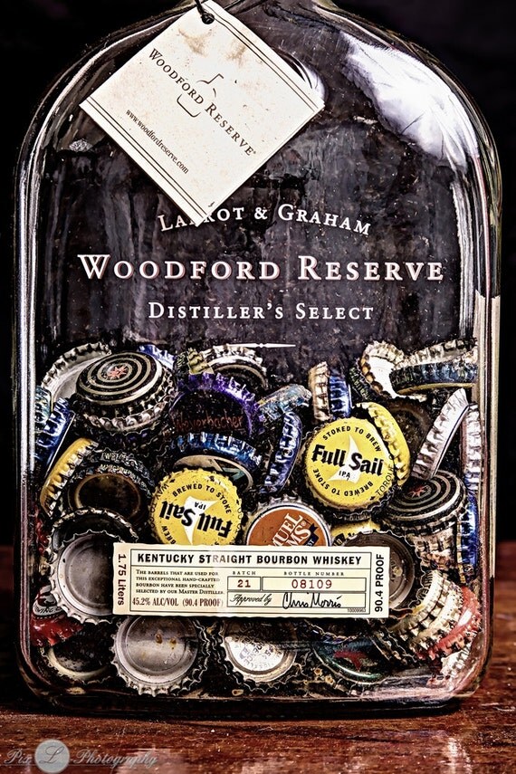 Download Whiskey Bottle Old Beer Caps Still Life Fine by ... Yellowimages Mockups