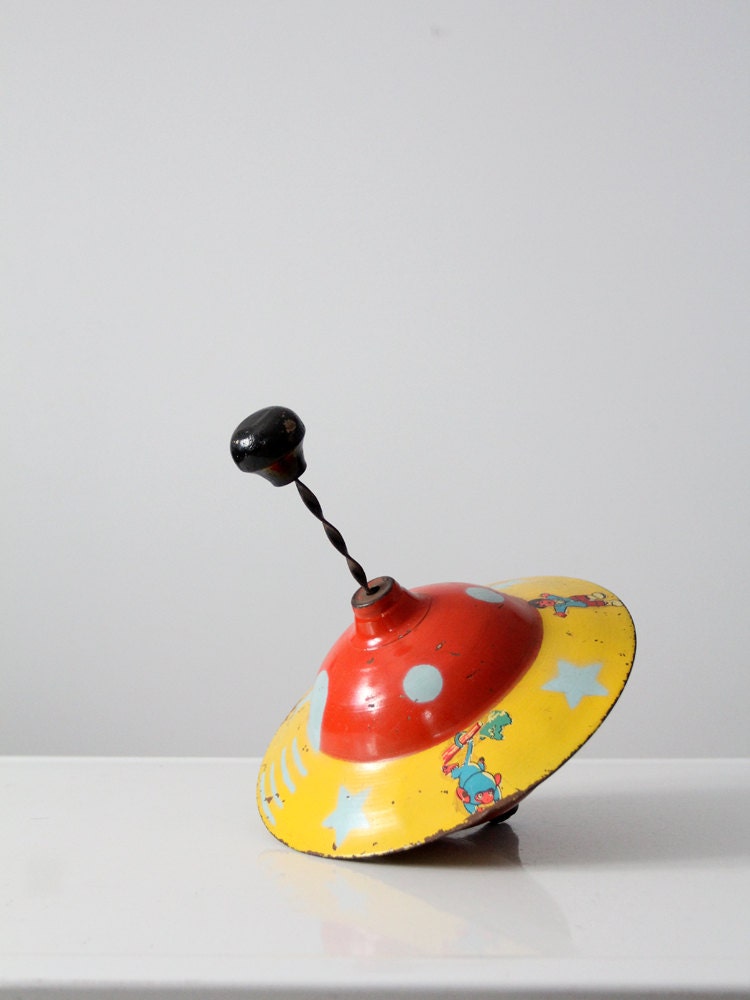 vintage toy tops