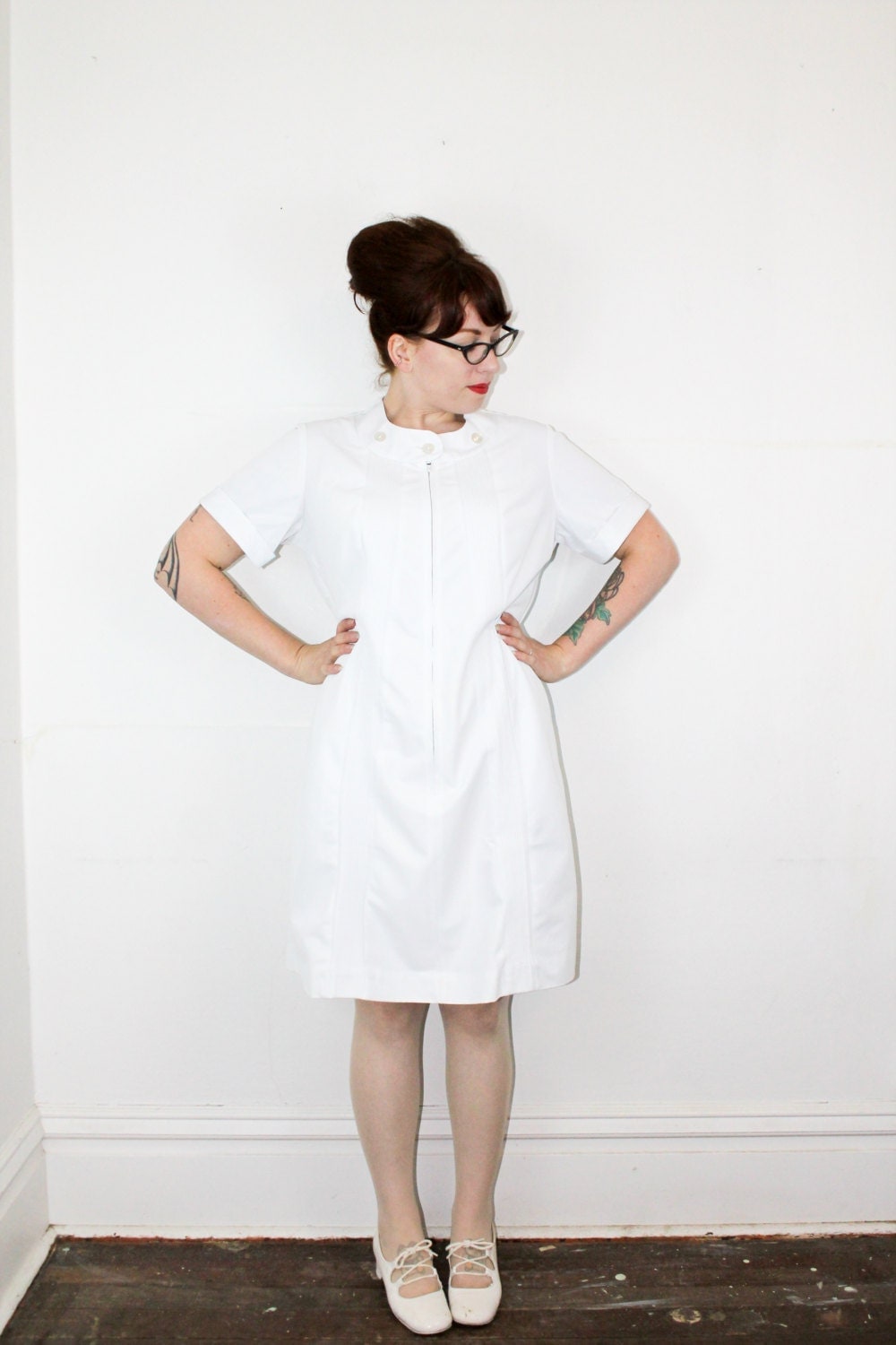 Retro Nurse Uniform Fetis