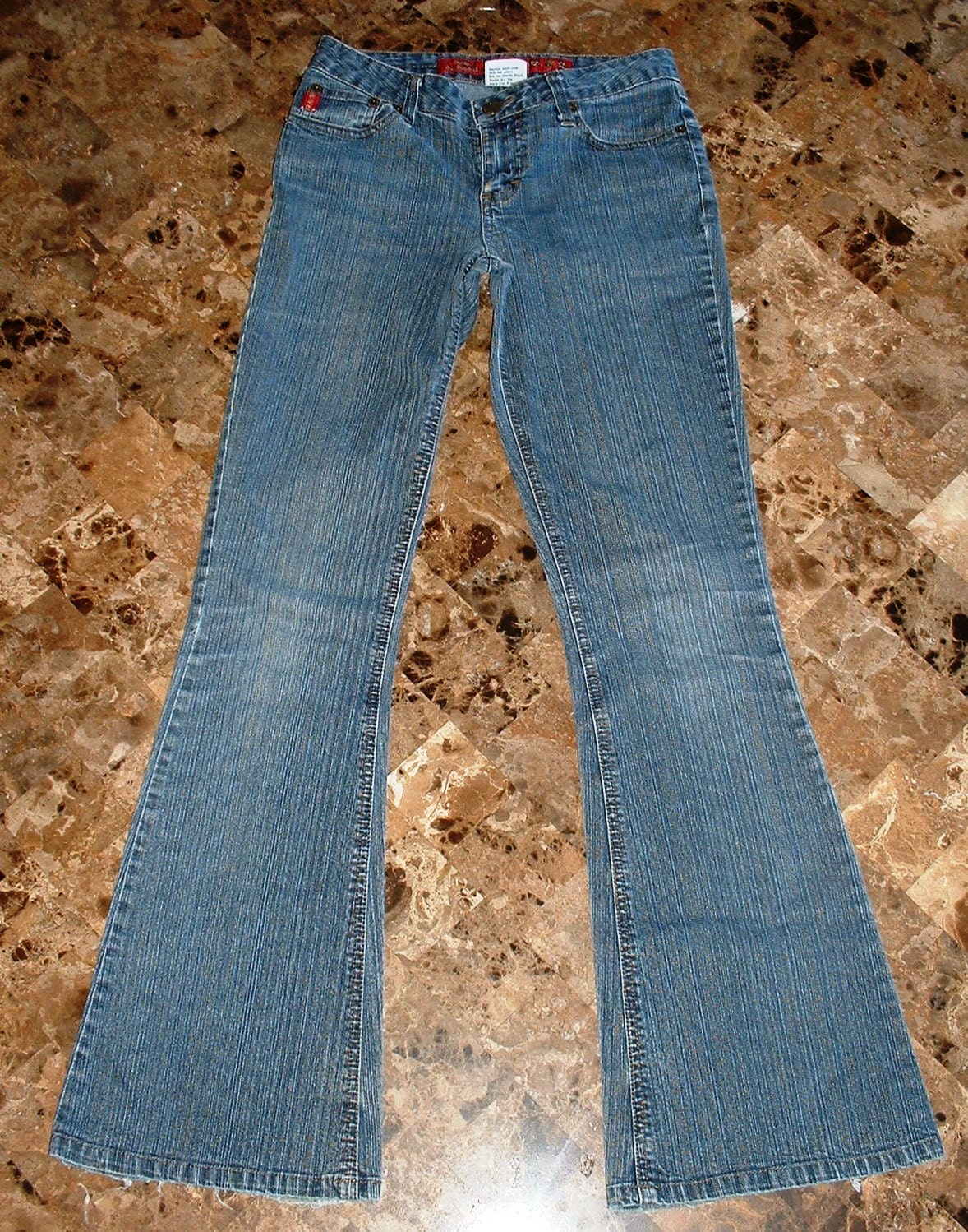 Items similar to Vintage Mudd Flare Bell Bottom Jeans Size 1 Stretchy on Etsy
