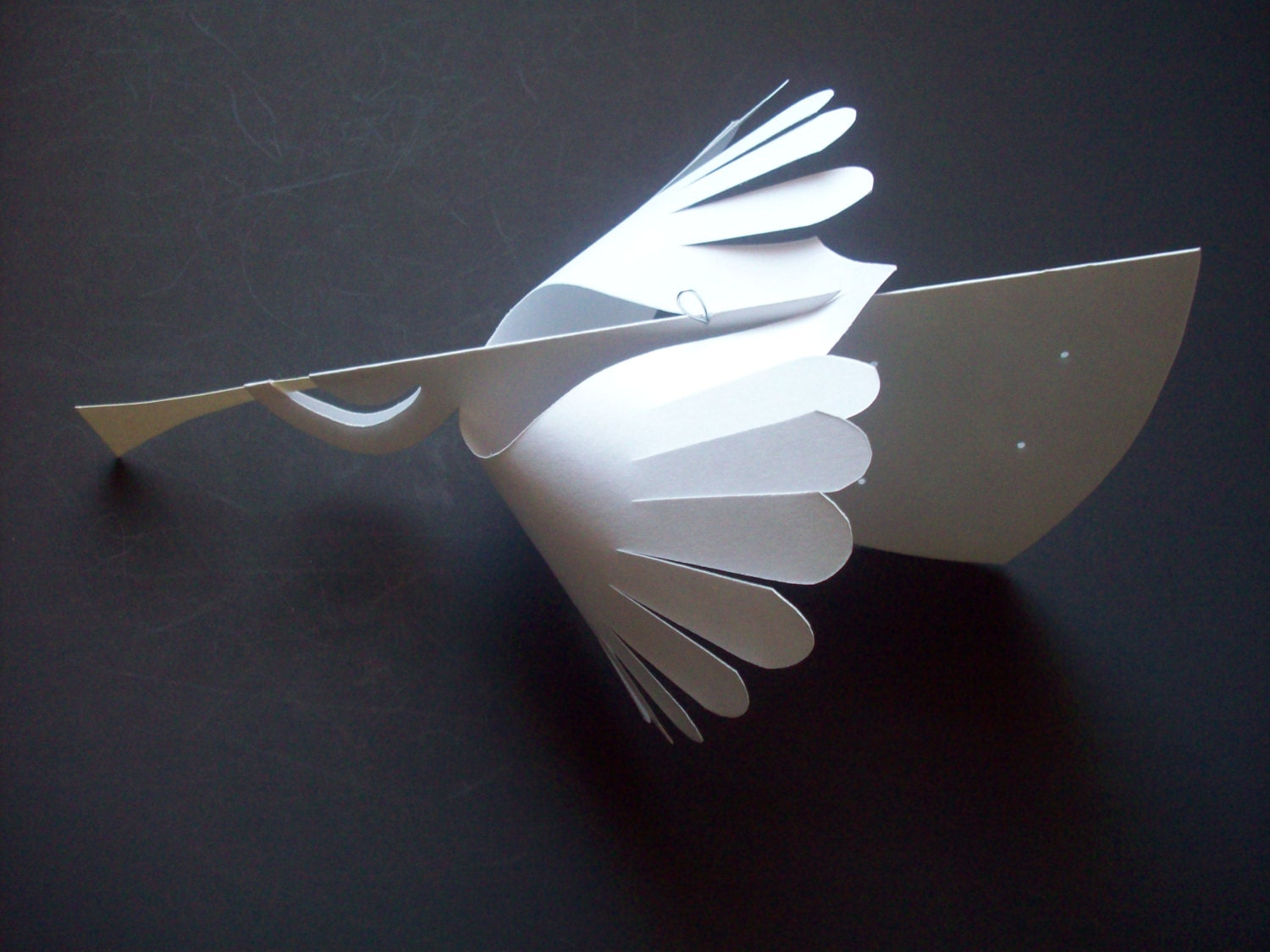 Paper Angels--One Trumpeting Angel