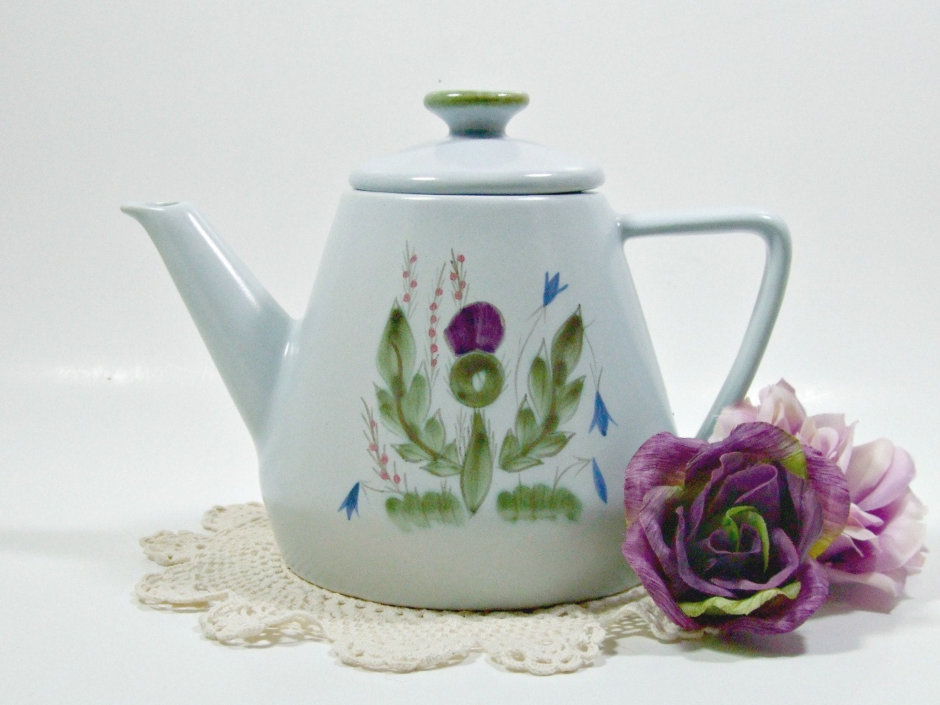 Scottish Teapot Stoneware Buchan Portobello by TheSweetBasil