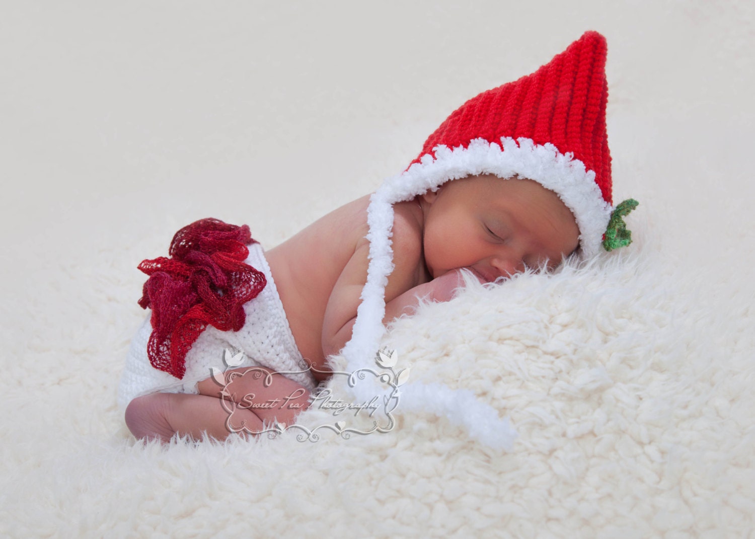 Crochet Baby Wrap with Ruffle Yarn Frill INSTANT by TCDesignsUK