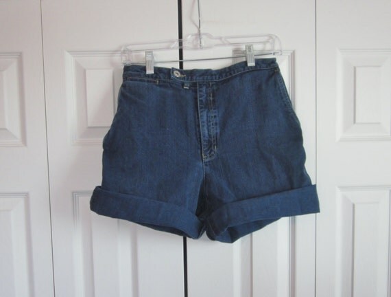 vintage cut off denim shorts
