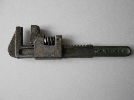 Antique Monkey Wrench Made in England